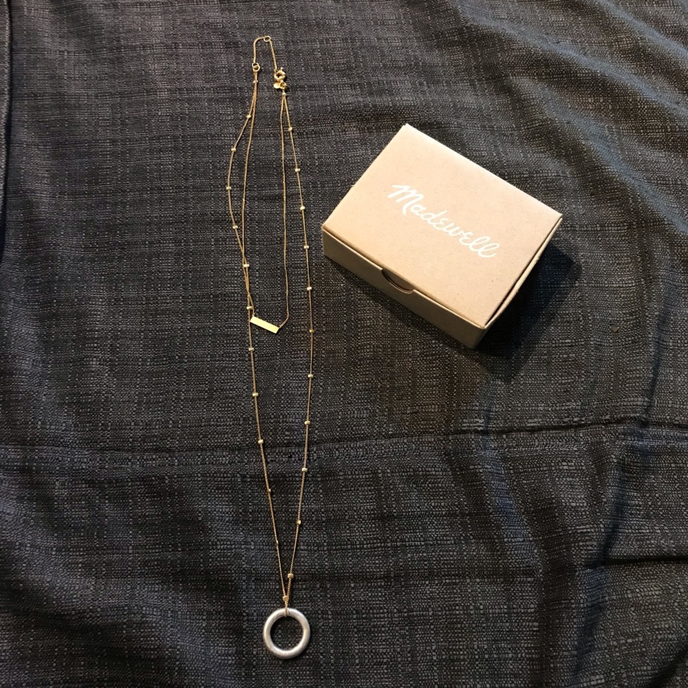 Madewell long chain necklace